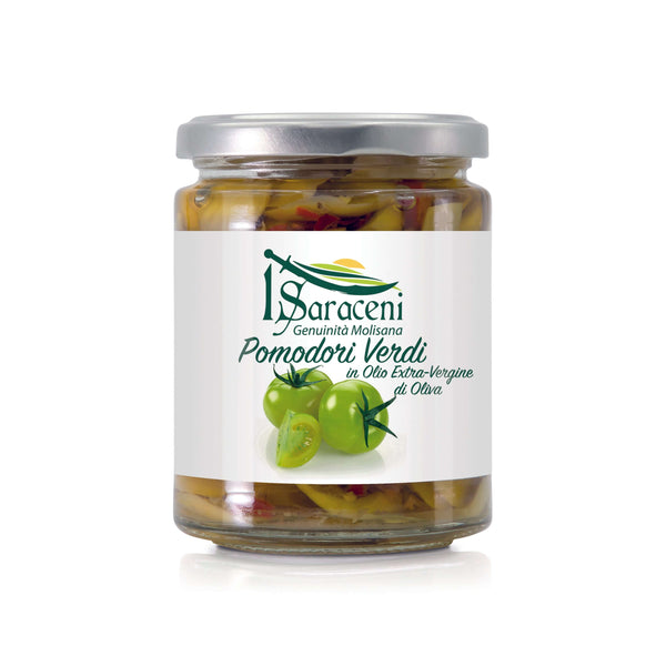 Pomodori Verdi in Olio Extravergine di Oliva